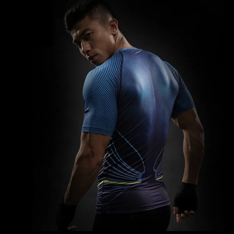 Superman Compression Top