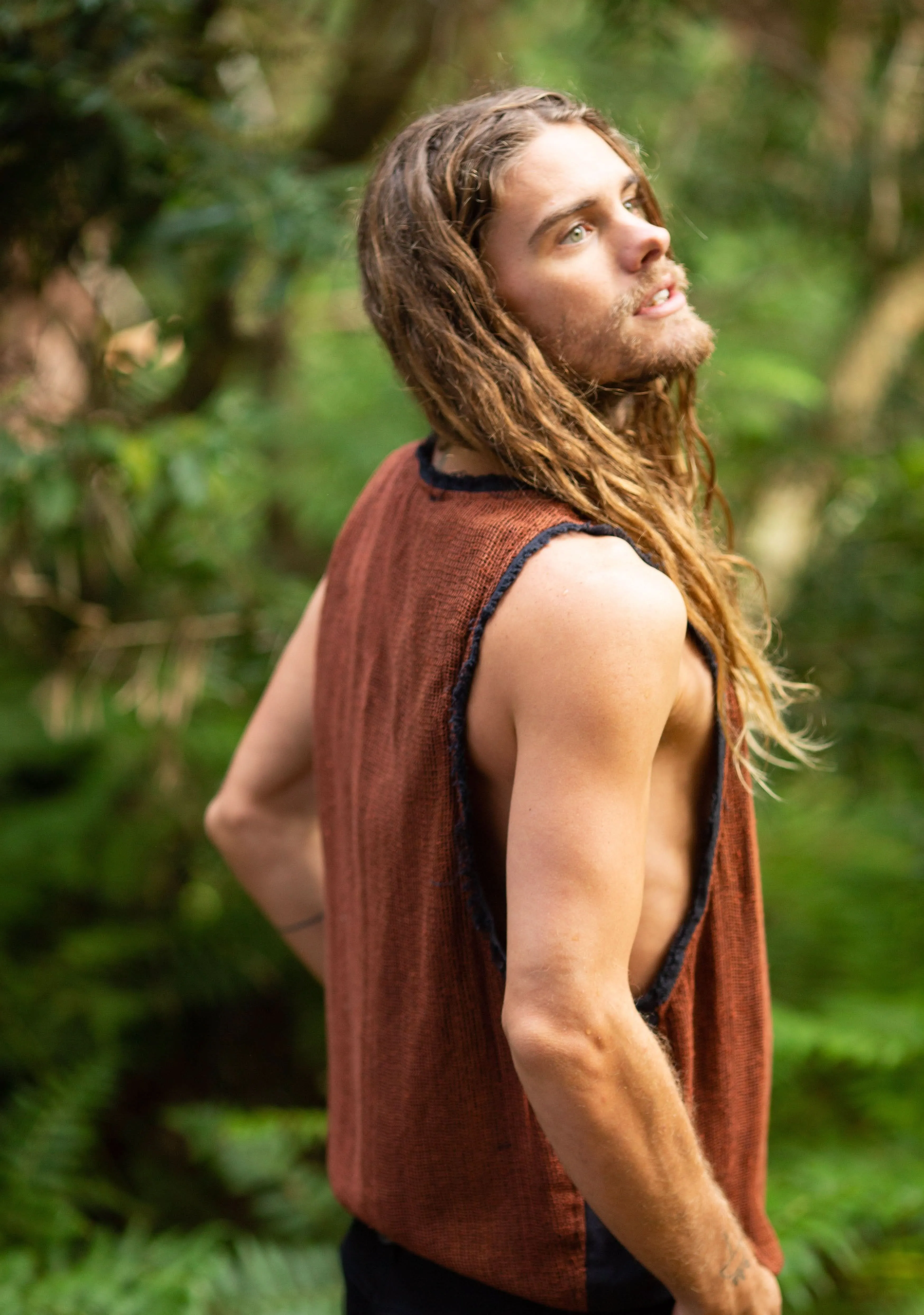 Taurus Tank Top - Rust