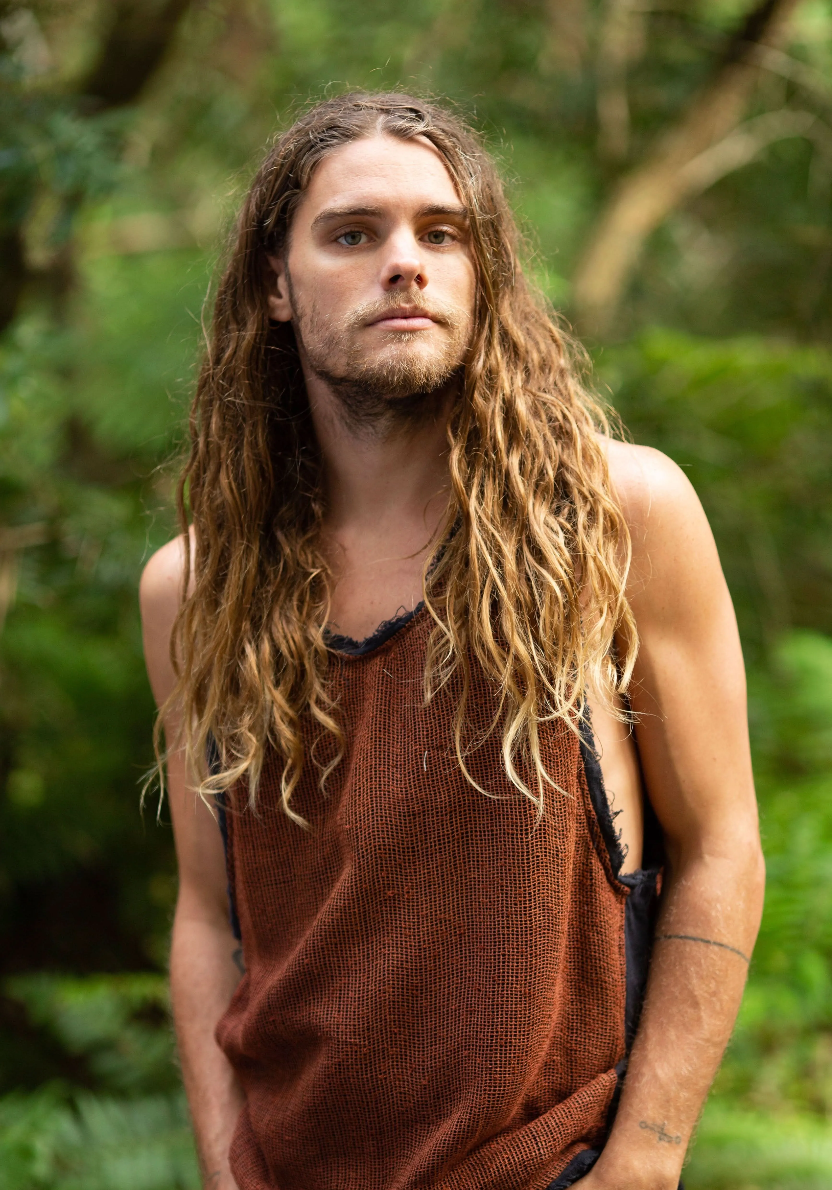 Taurus Tank Top - Rust
