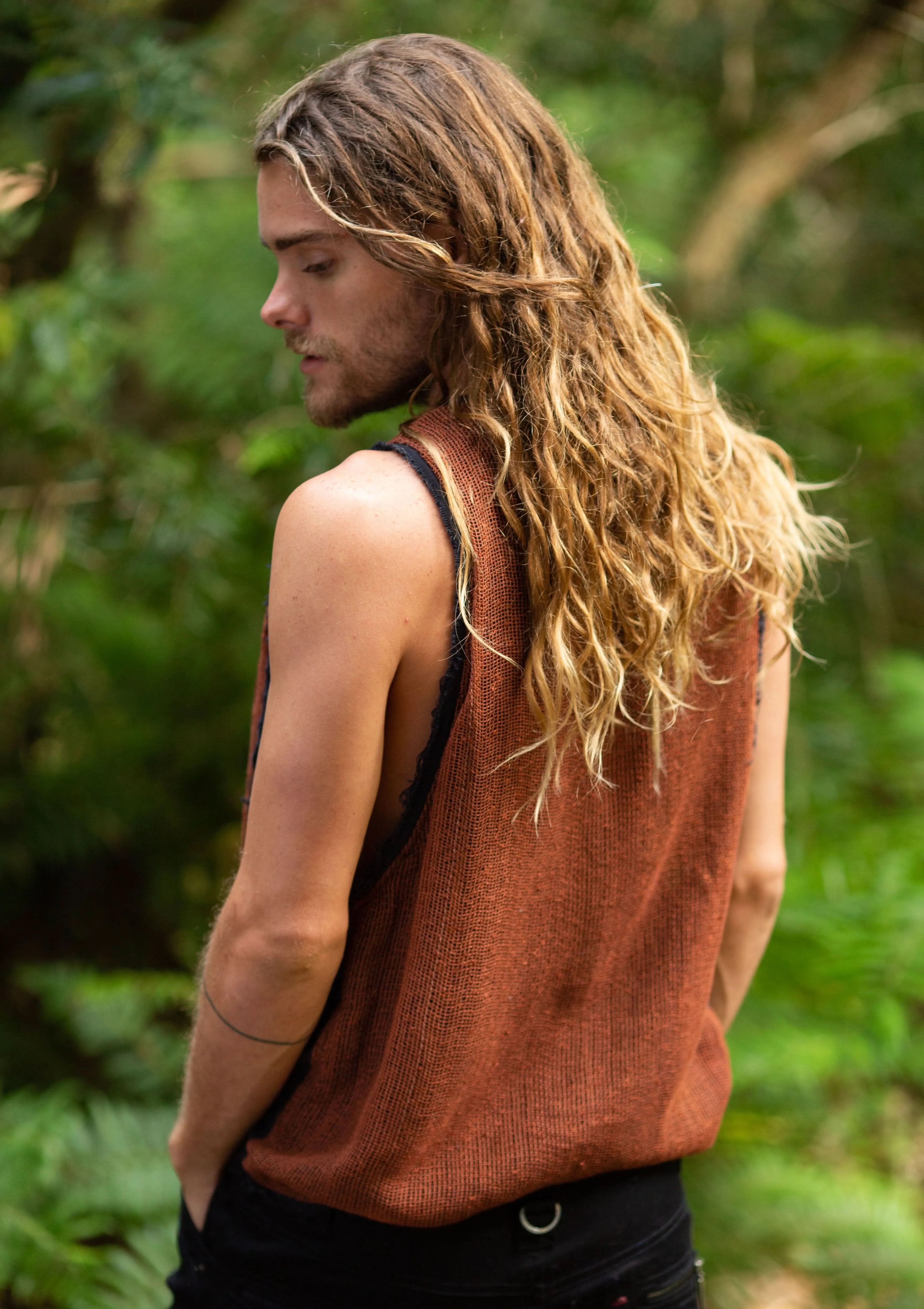 Taurus Tank Top - Rust