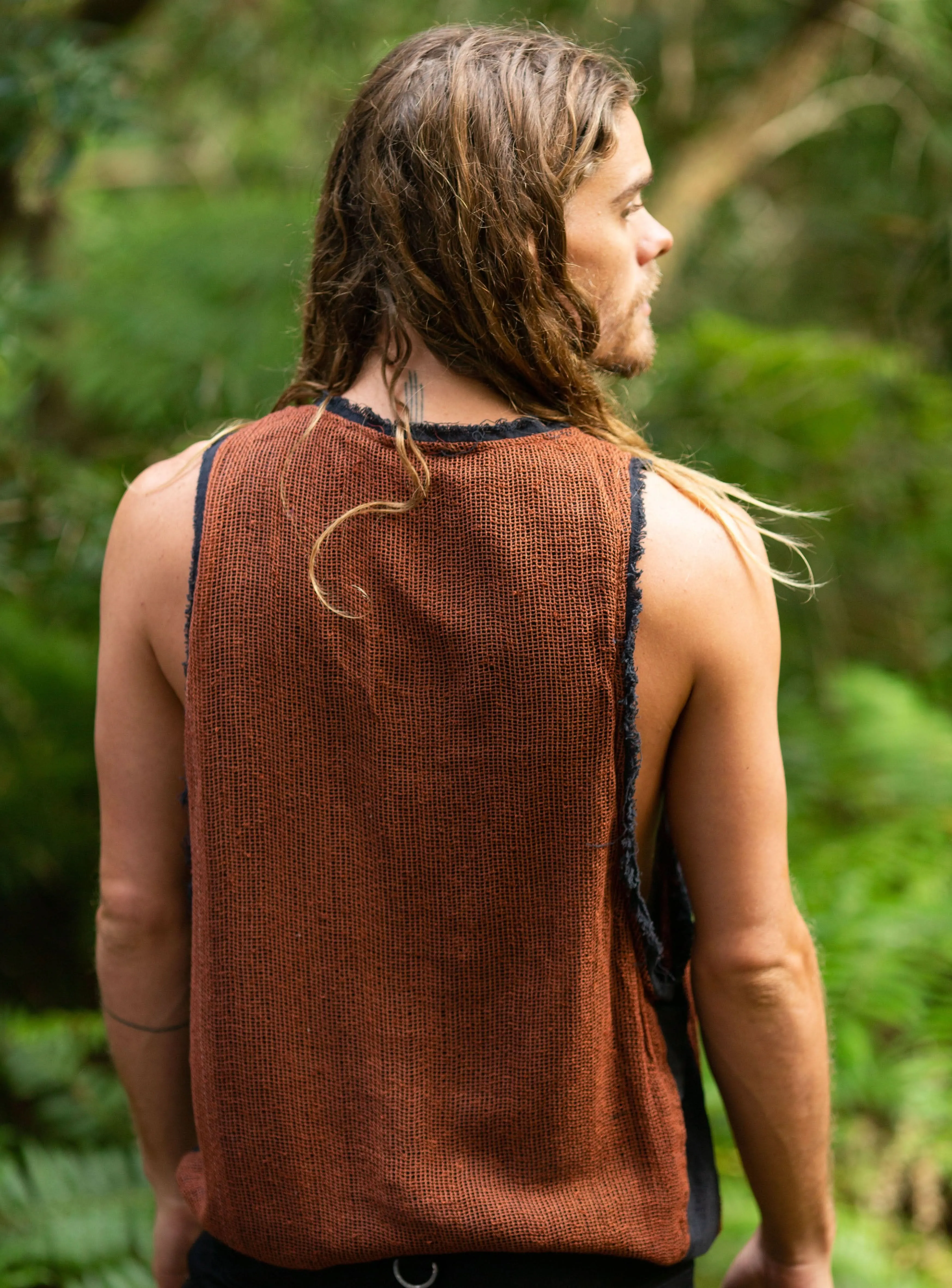 Taurus Tank Top - Rust