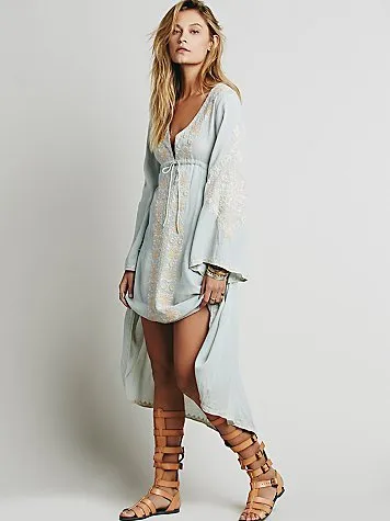 TEELYNN Long Sleeve Tunic Dress