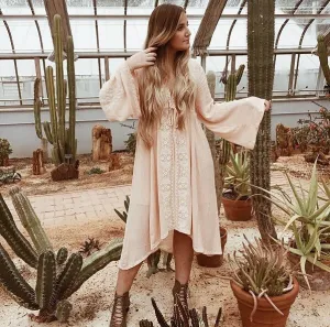 TEELYNN Long Sleeve Tunic Dress