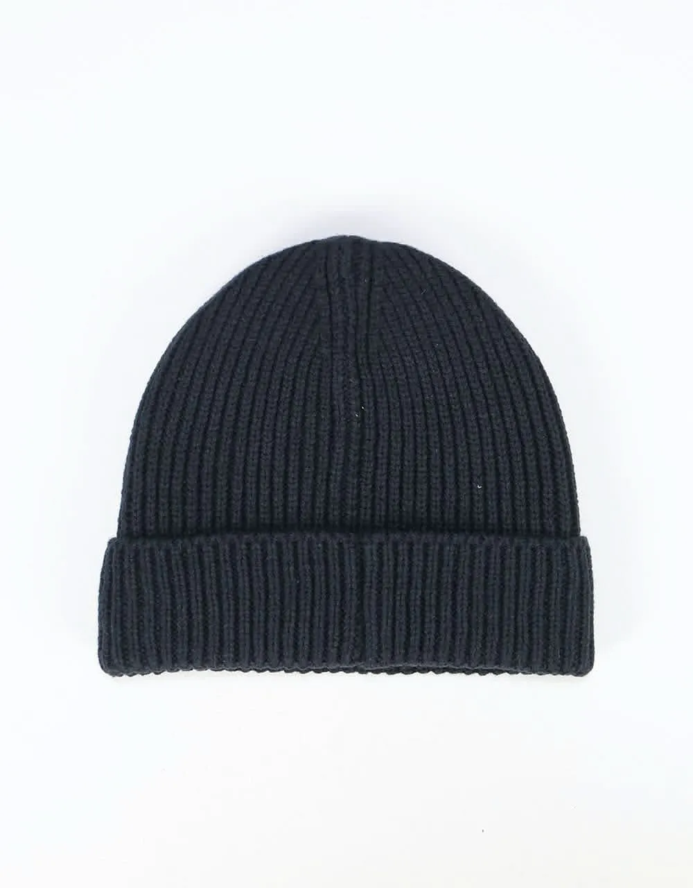 The North Face Logo Box Cuffed Beanie - Urban Navy