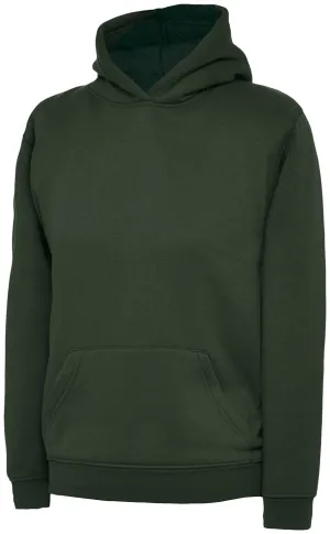 The UX Childrens Hooded Sweatshirt | Bottle Green