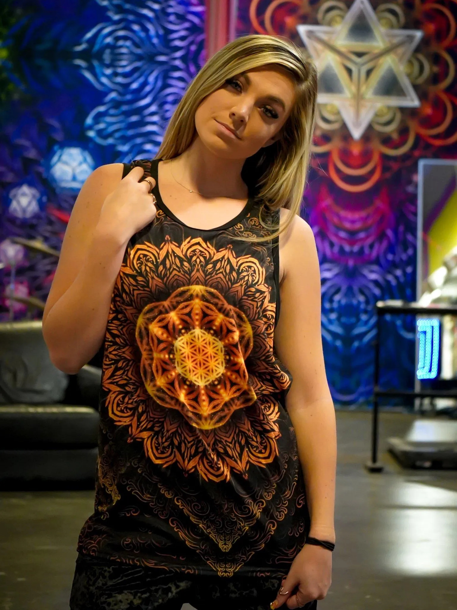 Tibetan Mantra Tank Top