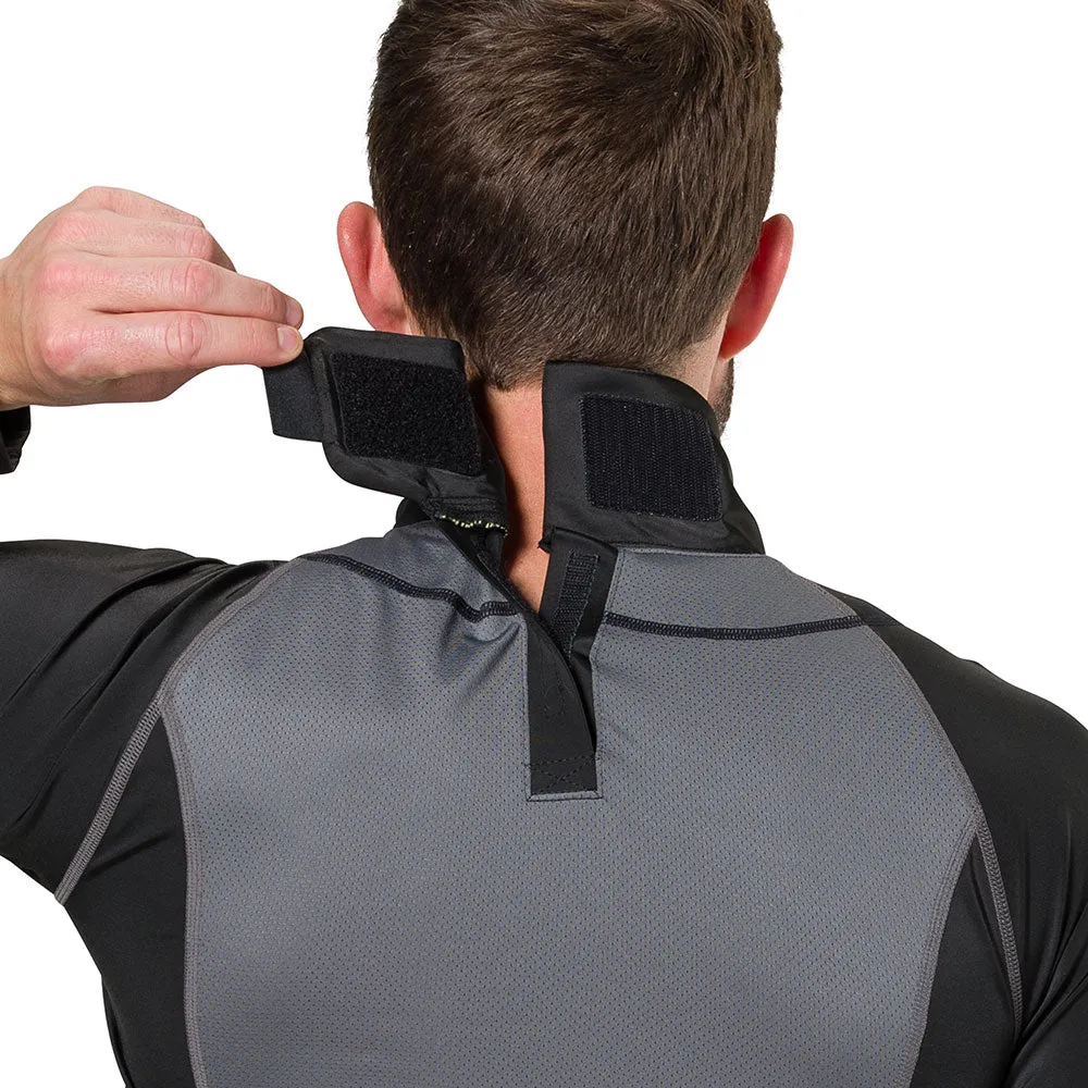 Ultra Compression Hockey Long Sleeve Shirt With Integrated Neck Guard
