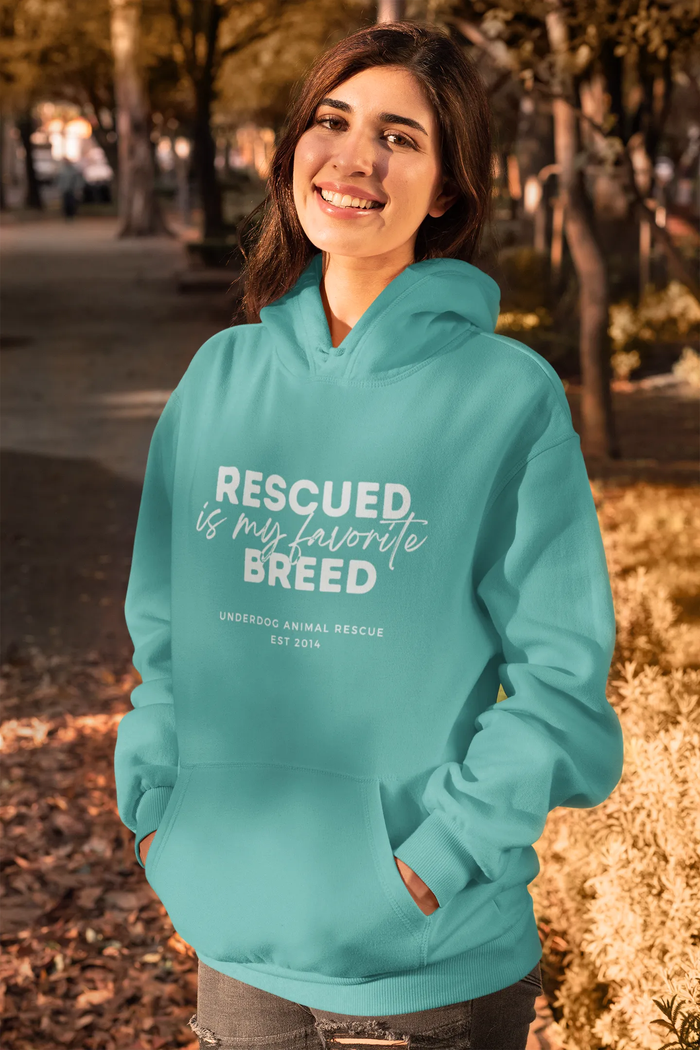 Underdog Rescued - Unisex Pullover Hoodie