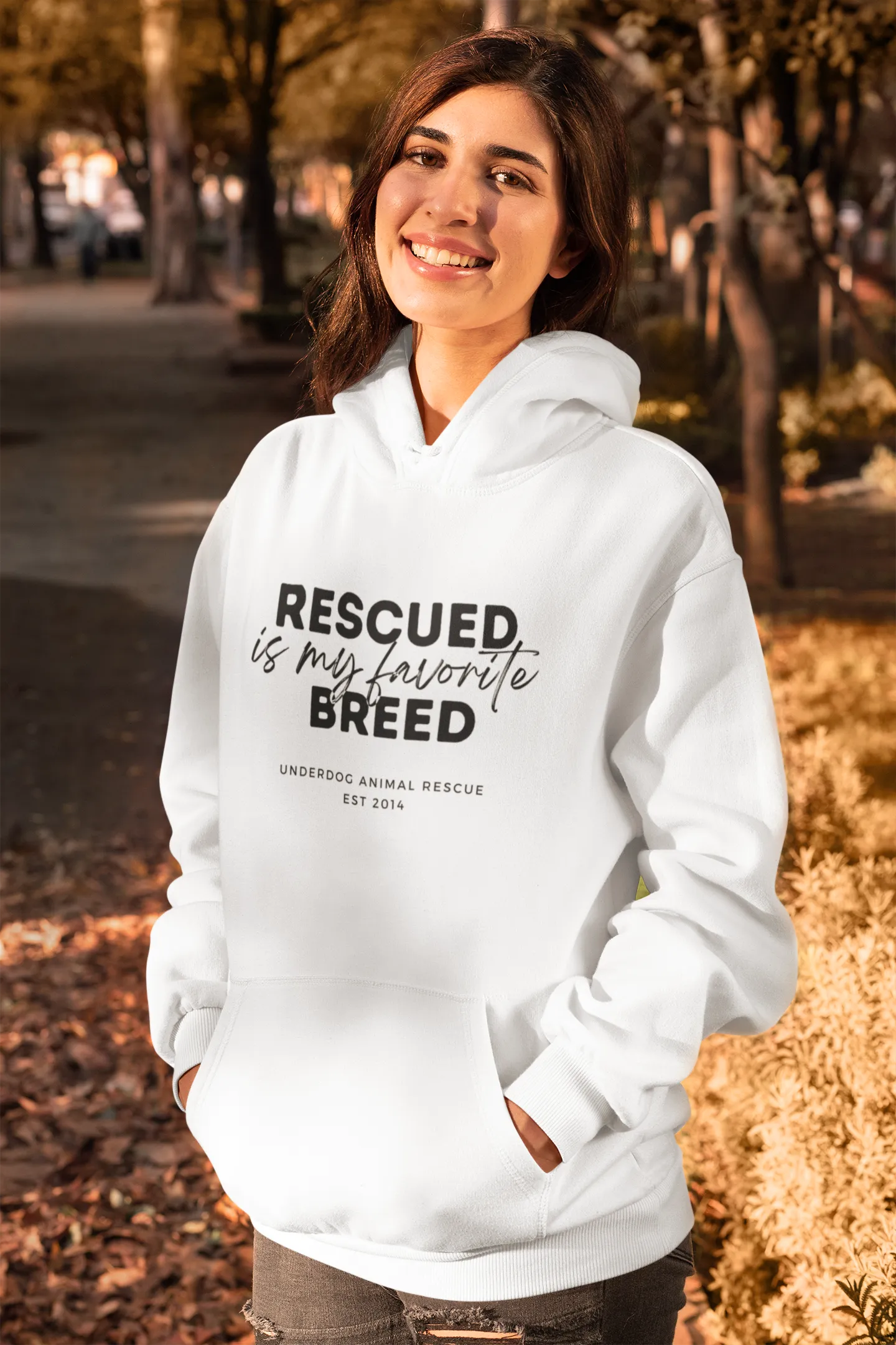 Underdog Rescued - Unisex Pullover Hoodie