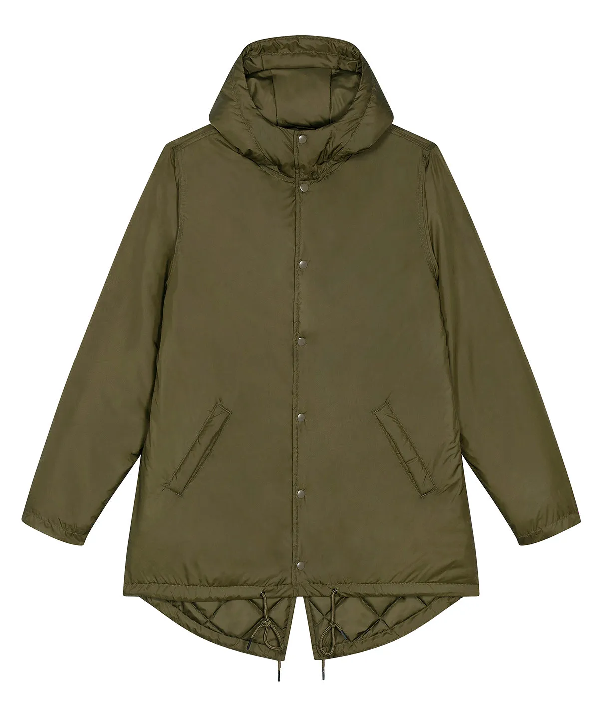 Unisex padded parka jacket