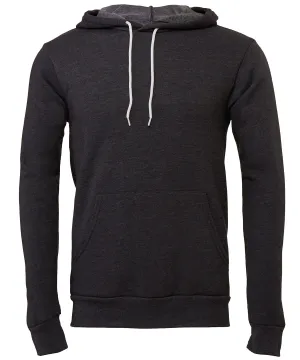 Unisex polycotton fleece pullover hoodie | Dark Grey Heather