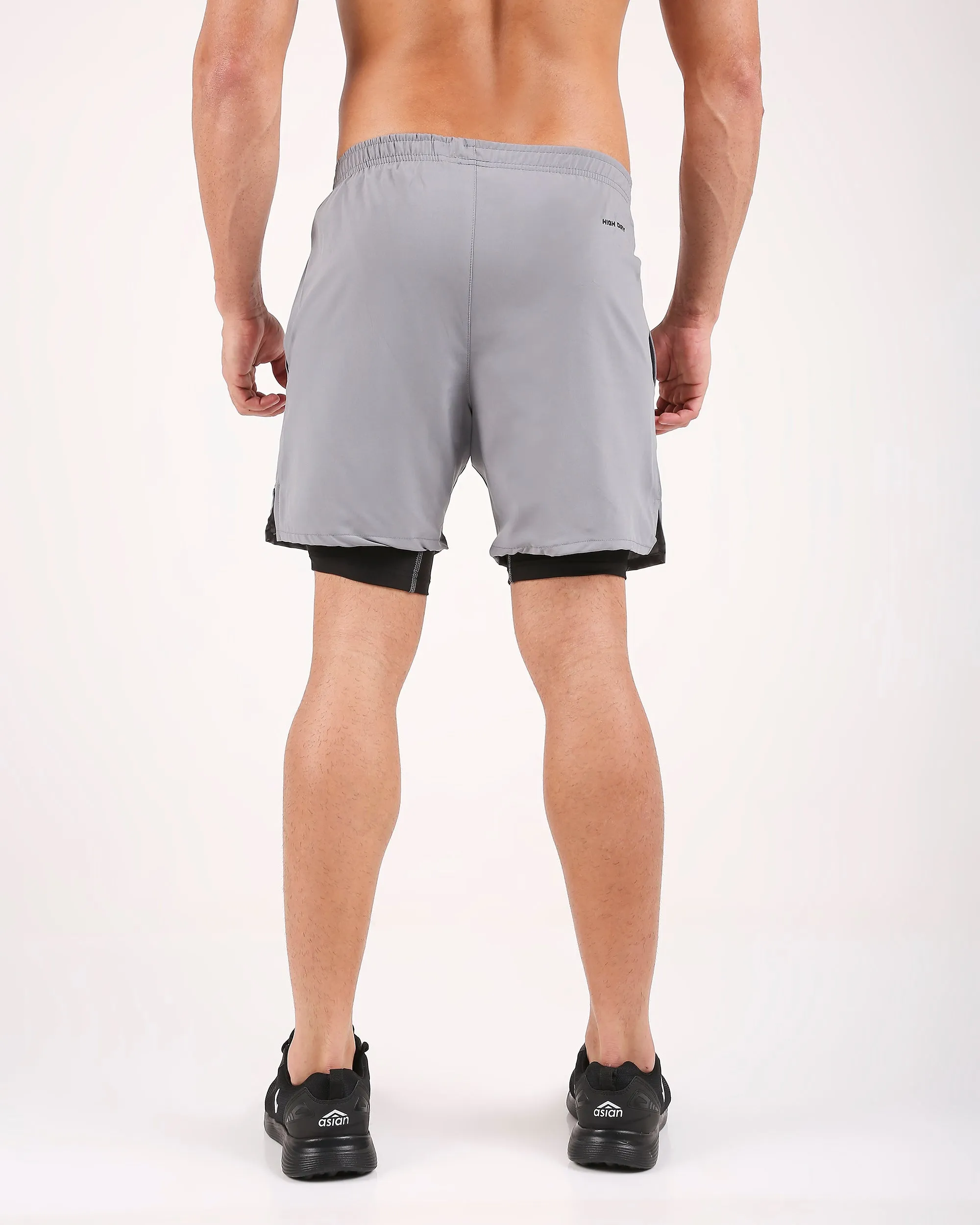 VANISH - SMOKE GREY SHORTS