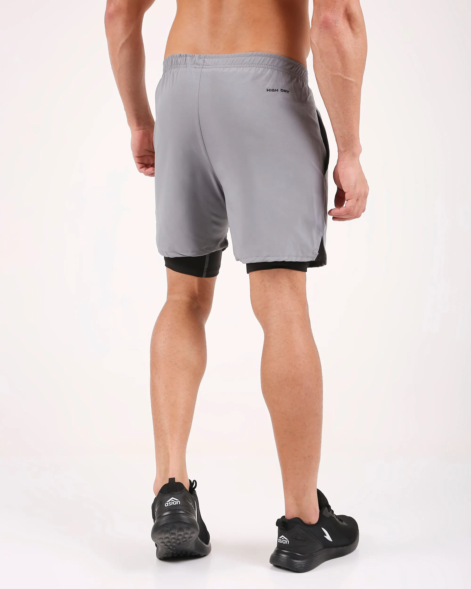 VANISH - SMOKE GREY SHORTS