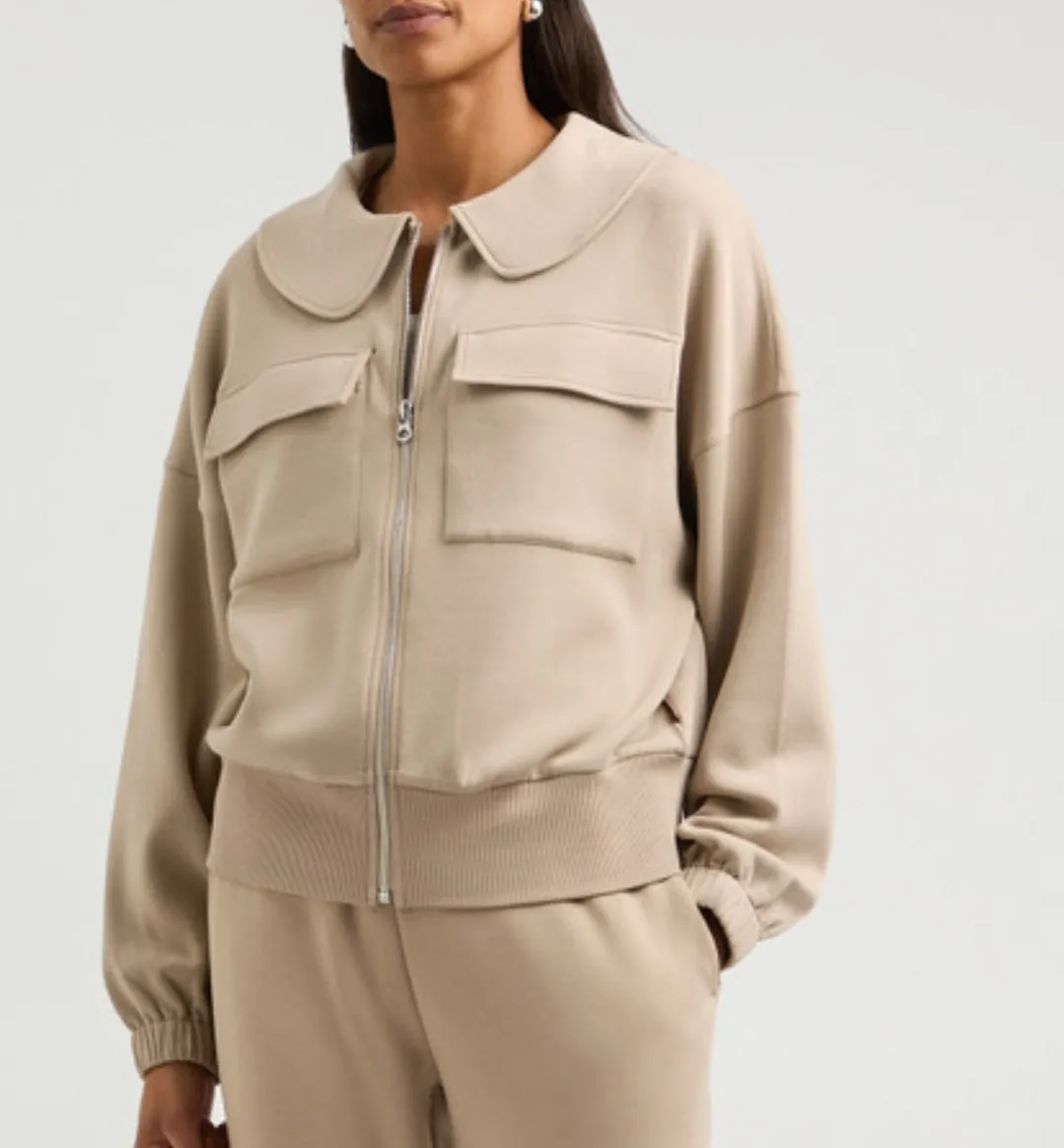 Varley Lisburn zip through doublesoft top - small