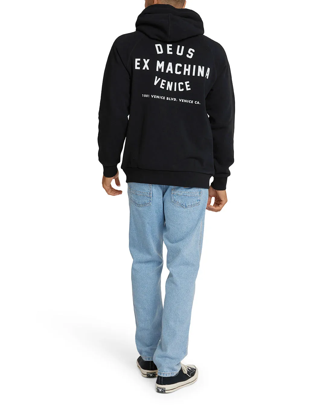 Venice Address Hoodie - Black