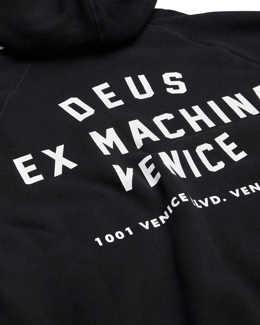 Venice Address Hoodie - Black