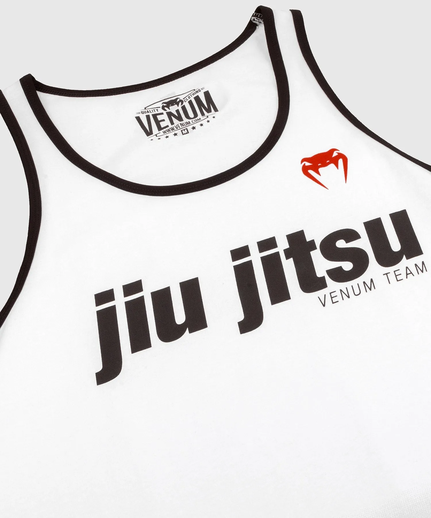 Venum JiuJitsu VT Tank Top - White/Black