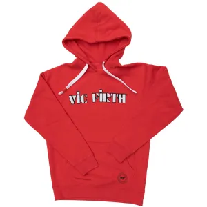 Vic Firth Pullover Hoodie Red X-Large