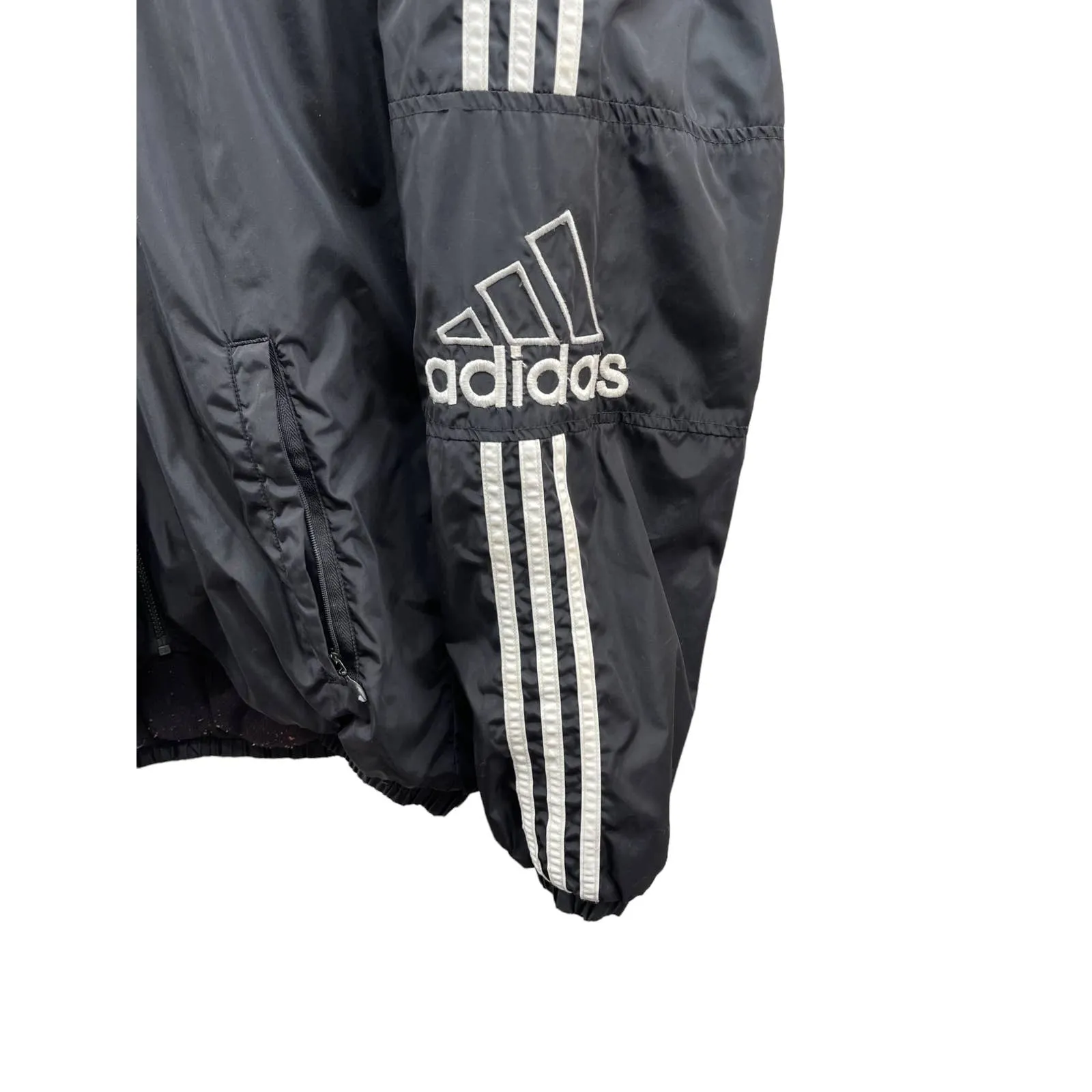 Vintage 1990's Adidas Essential Athletic Zip Up Jacket