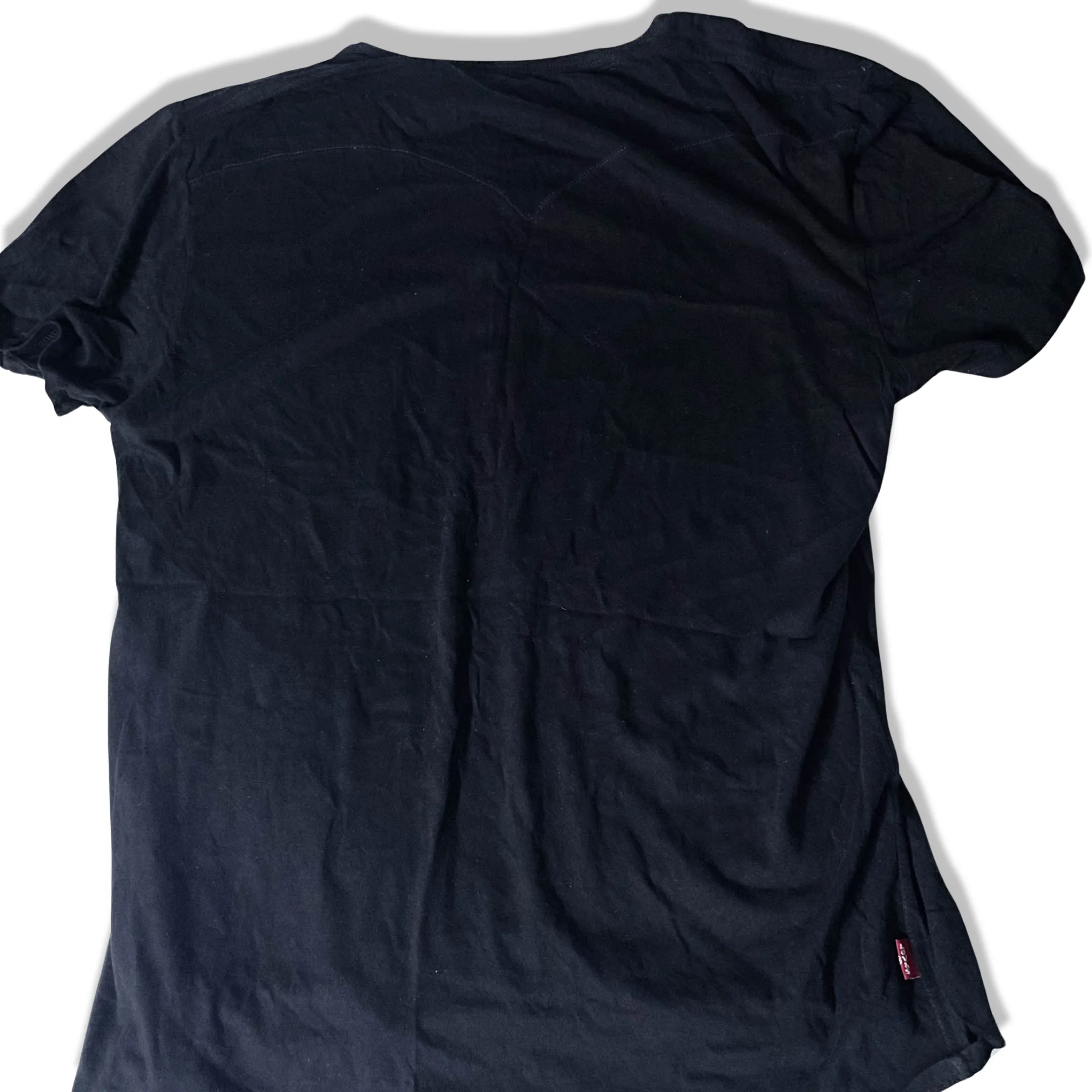 vintage Black Levi's big logo mens medium tshirt