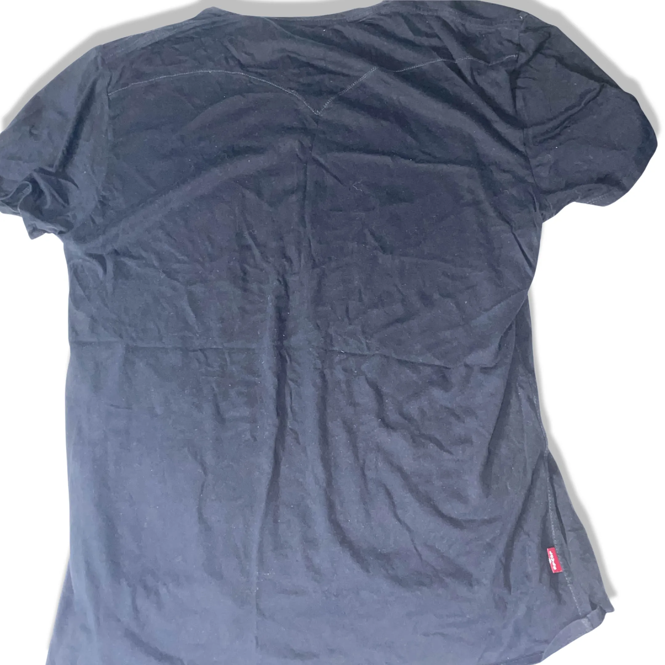 vintage Black Levi's big logo mens medium tshirt