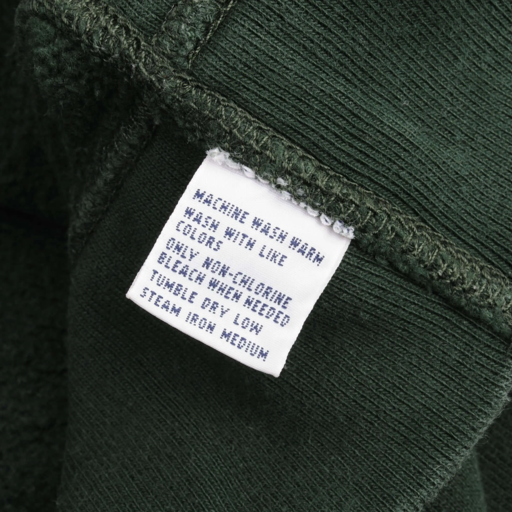 VINTAGE RALPH LAUREN PINE GREEN CLASSIC CREWNECK SWEATSHIRT SIZE LARGE 1990S