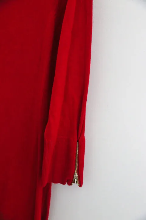 Vintage red large Calvin Klein kneelength Dress