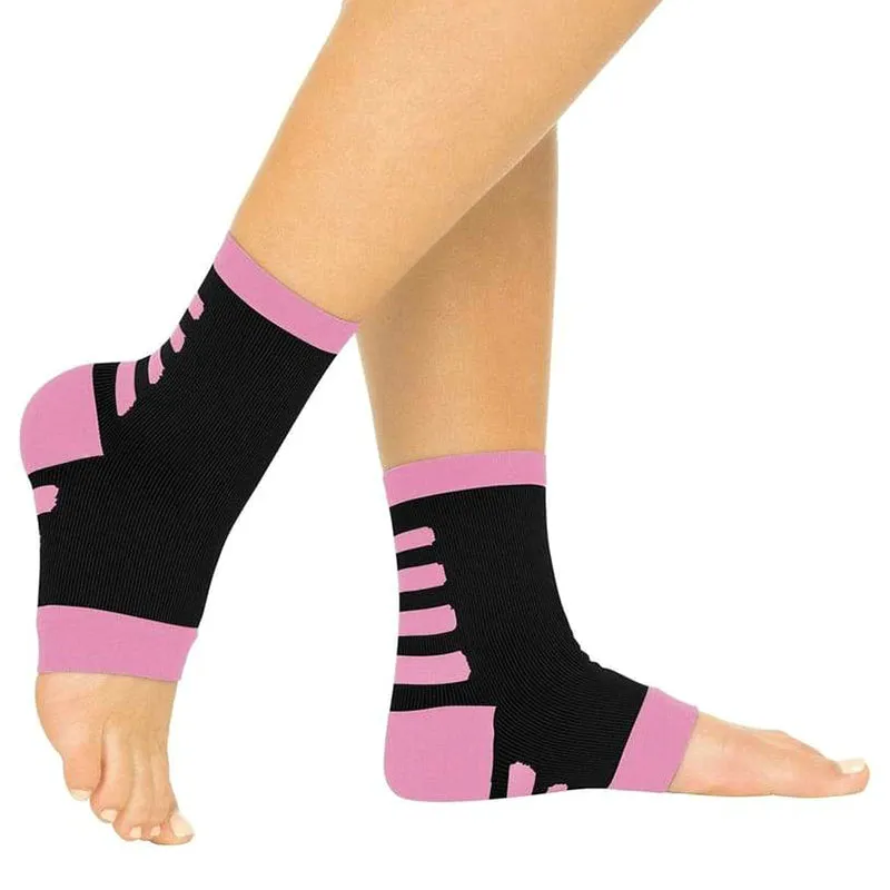 Vive Health Ankle Compression Socks, Pair of 2