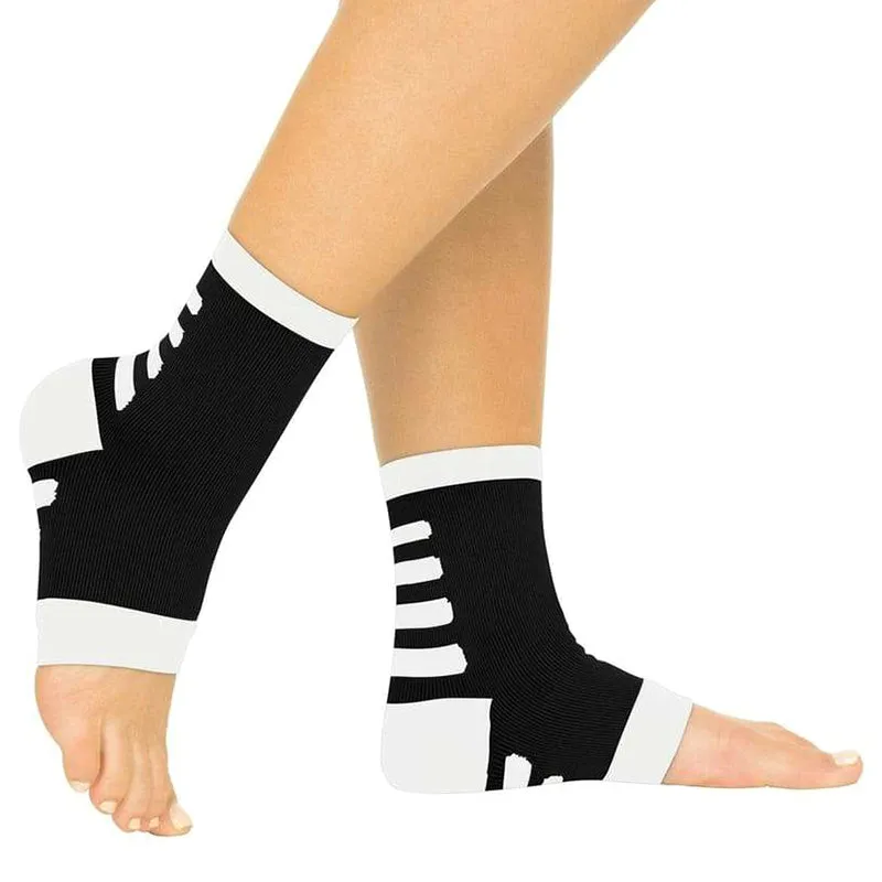 Vive Health Ankle Compression Socks, Pair of 2