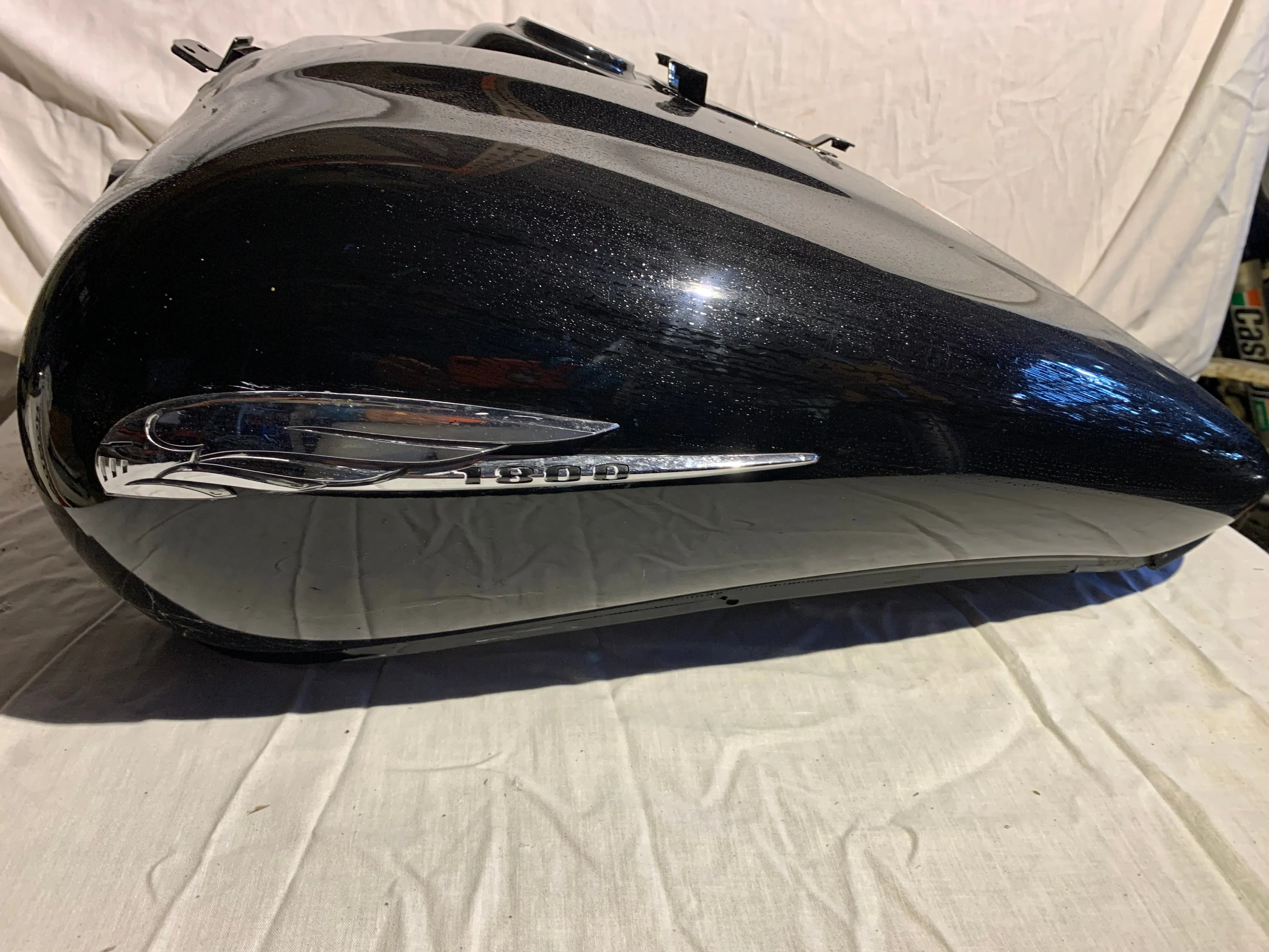 VTX1800 Black Gas Tank
