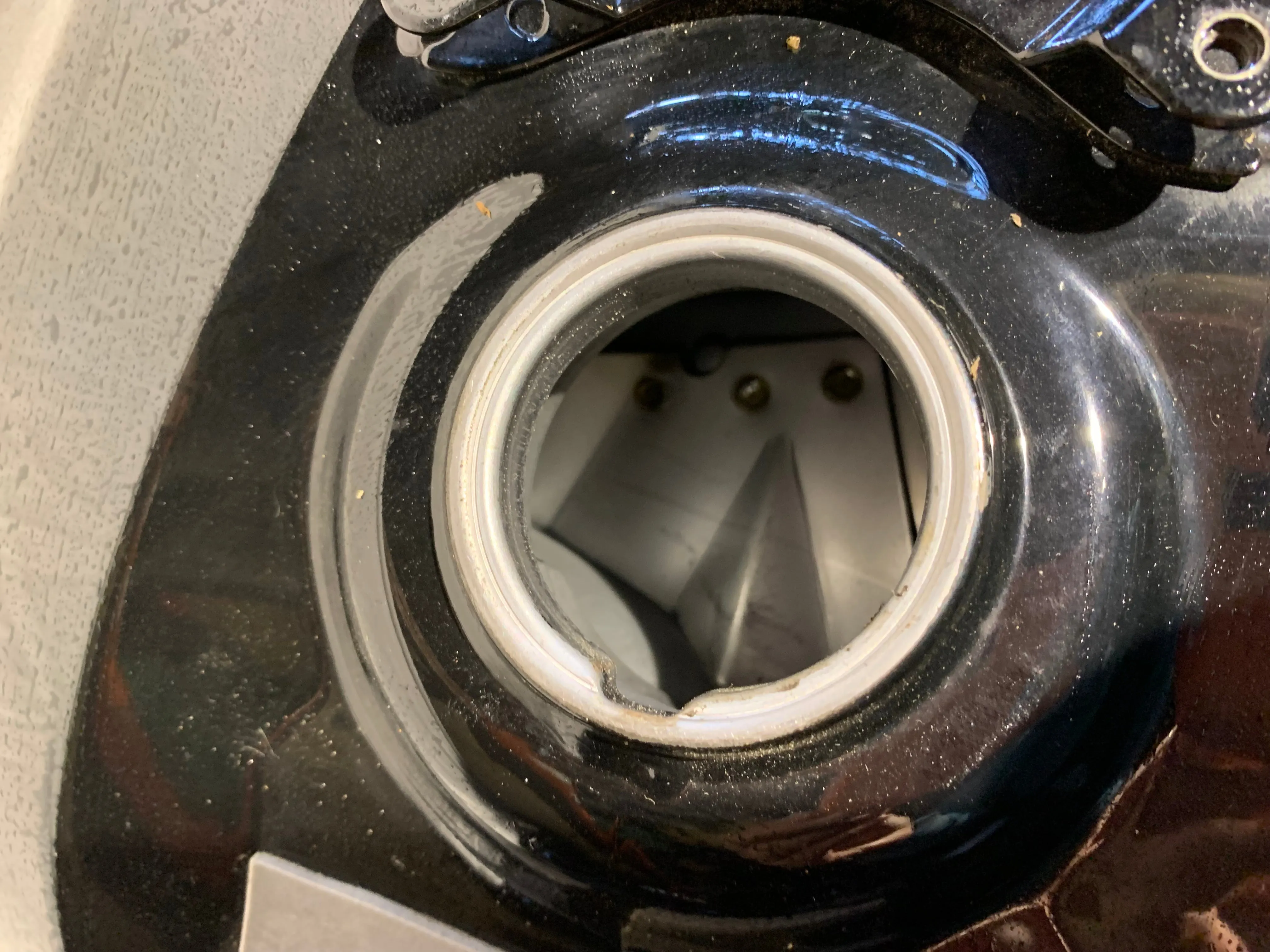 VTX1800 Black Gas Tank