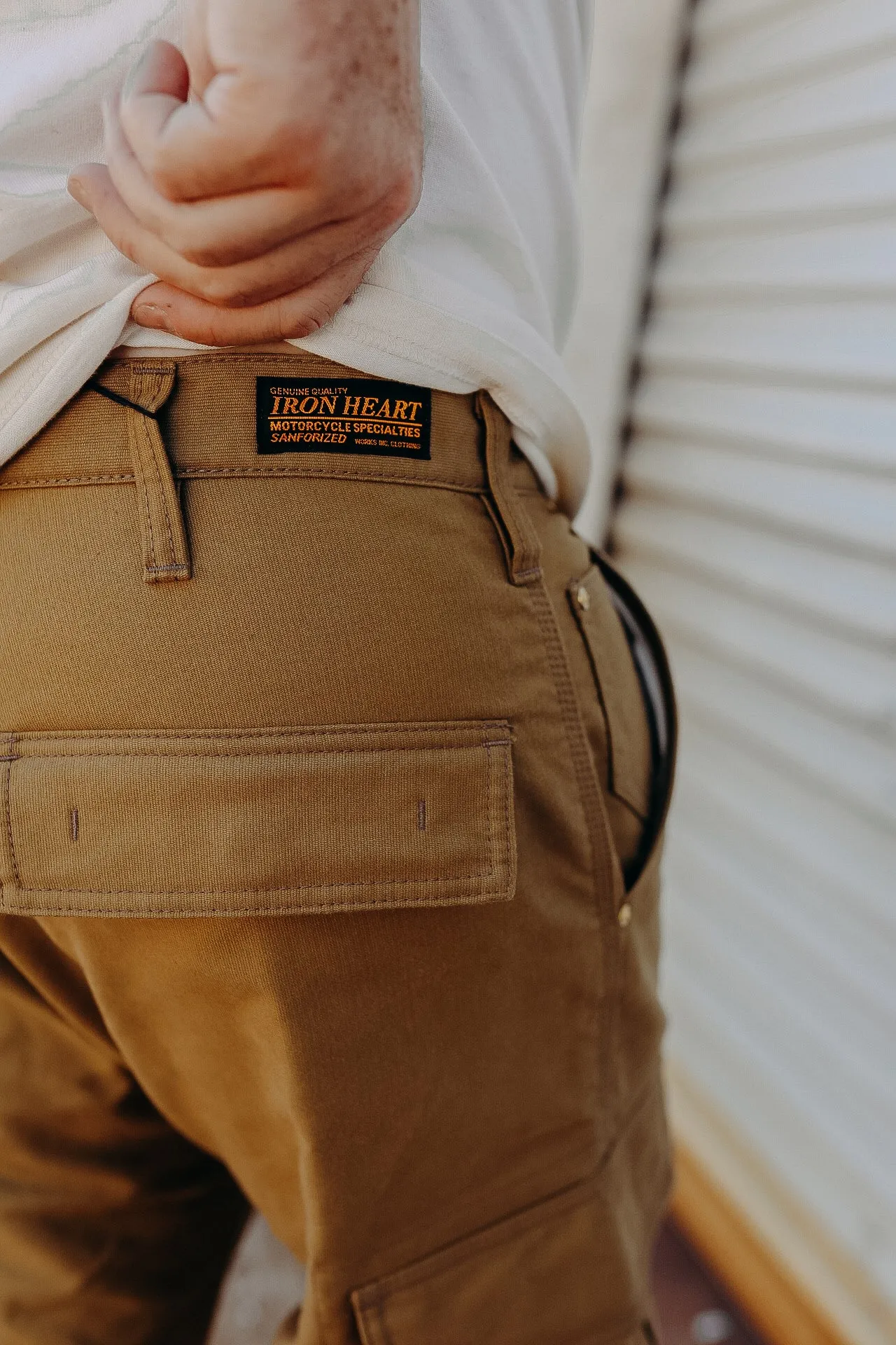 Whipcord Cargo Pants - Khaki IH-738-KHA