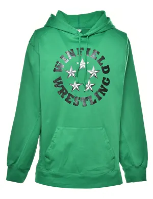 Winfield Wrestling Printed Hoodie - M