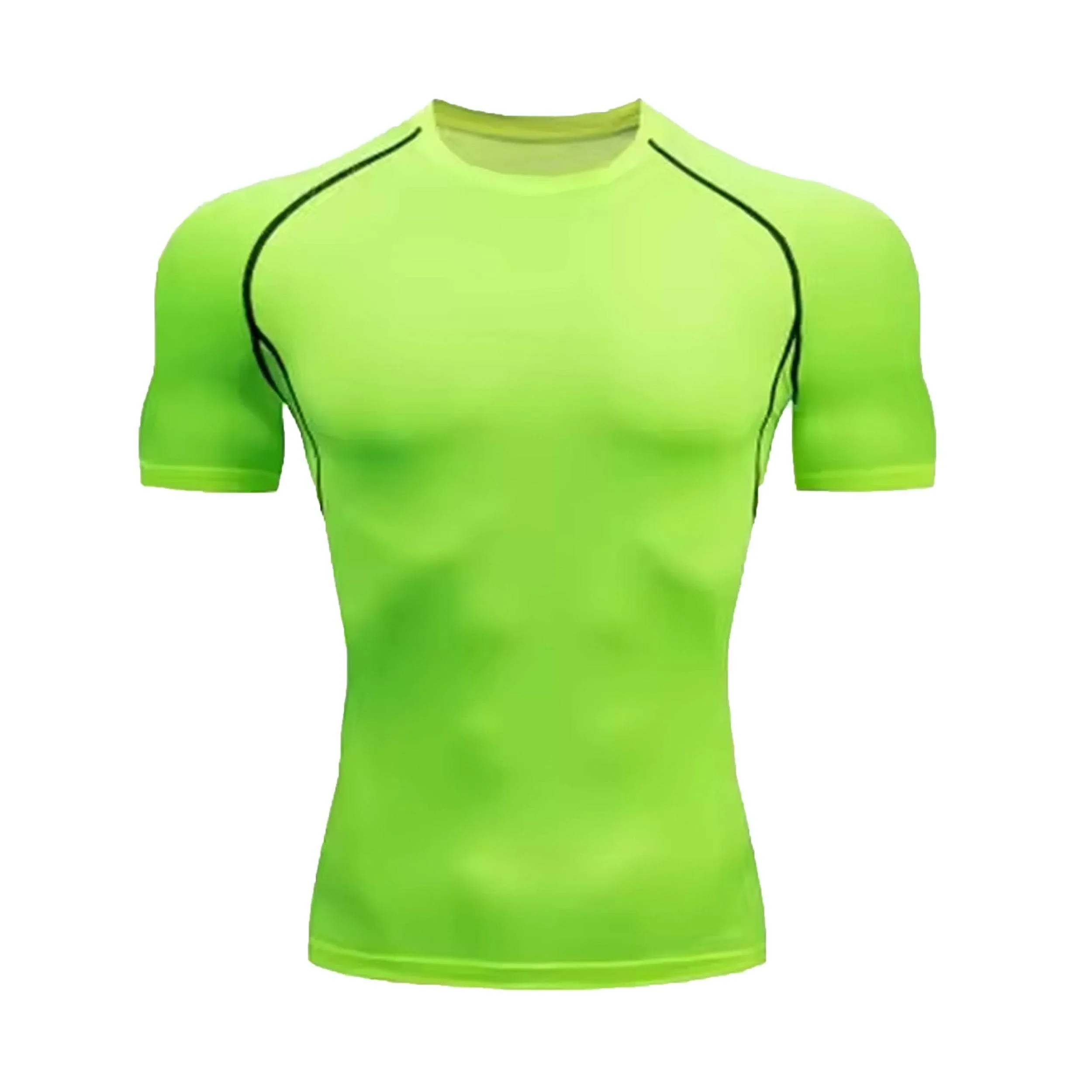 Wing Crest Green Compression Shirt
