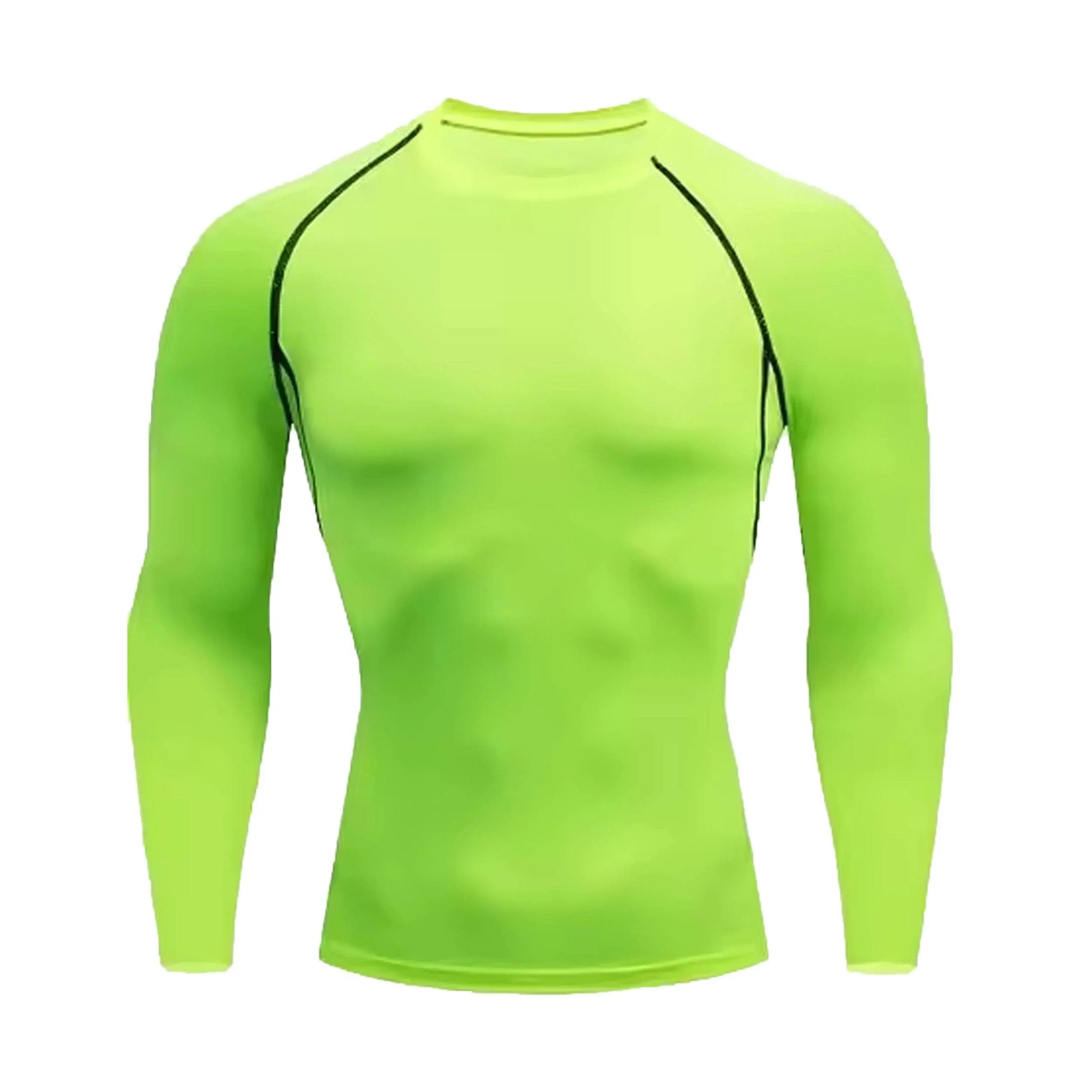 Wing Crest Green Compression Shirt