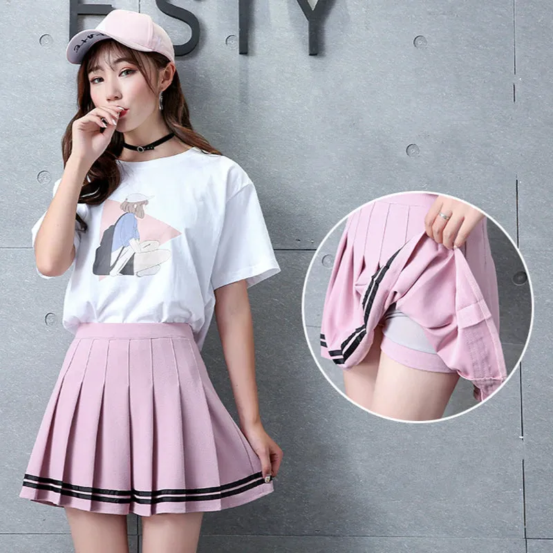 Women's Spring/Summer Casual Elastic Waist Skirt Shorts