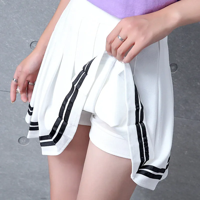Women's Spring/Summer Casual Elastic Waist Skirt Shorts