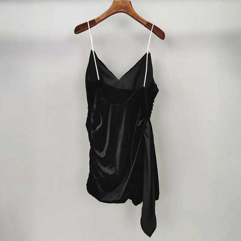 Women's Summer V-Neck Asymmetrical Sleeveless Dress