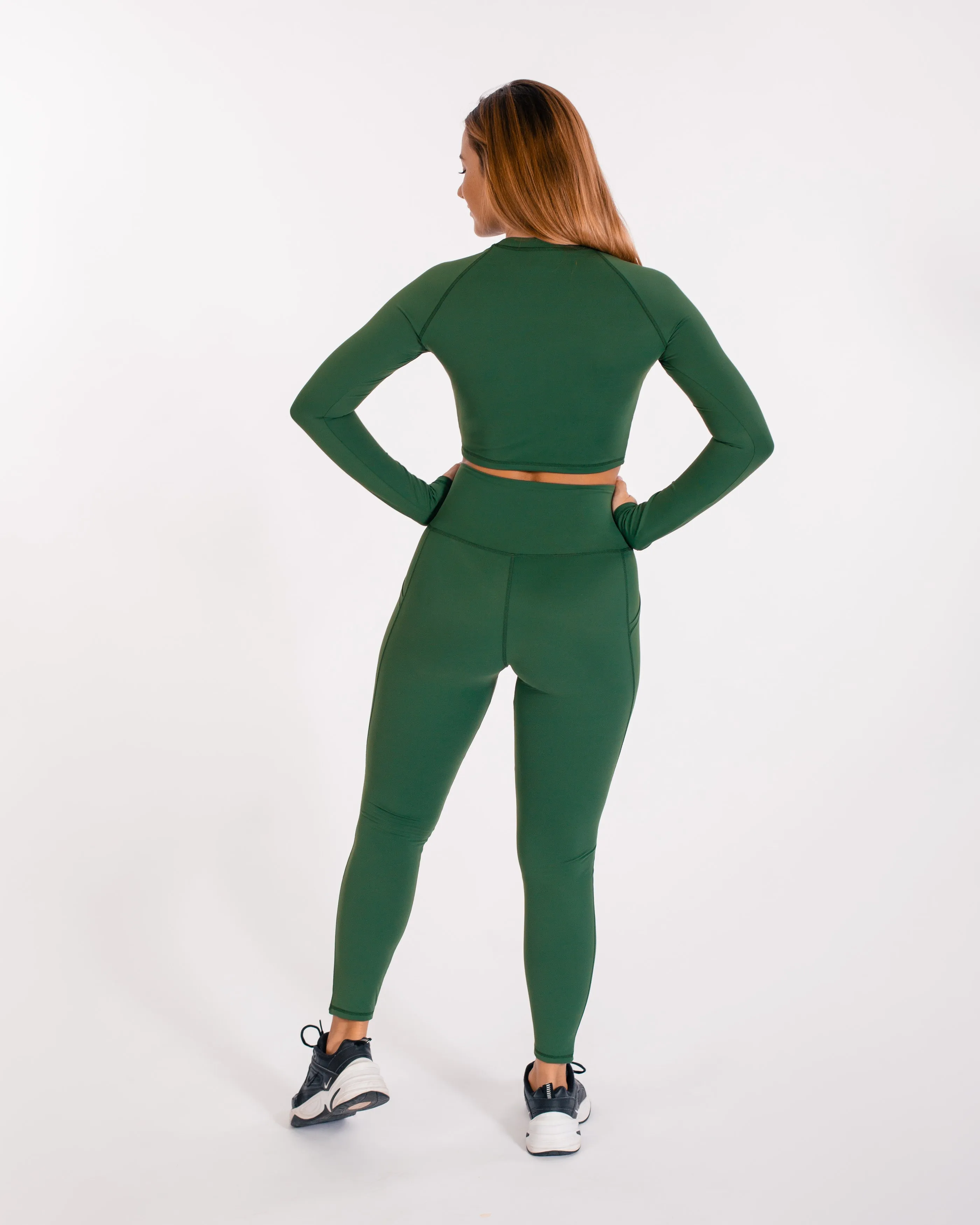 Zen Crop Top - Army